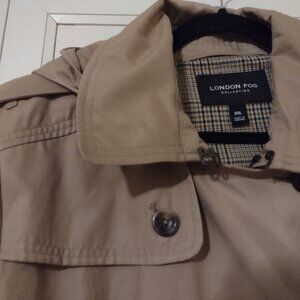 NWT London Fog Trench Rain Coat XXL